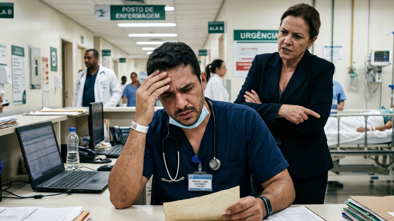 Assédio moral no ambiente hospitalar: saiba como identificar, reunir provas e buscar indenização. Guia completo para médicos, enfermeiros e técnicos.